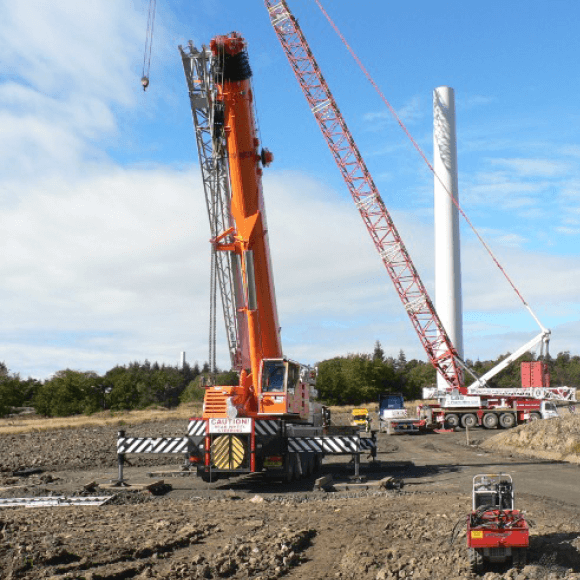 Image of Kranstellflächen für Energieinfrastruktur