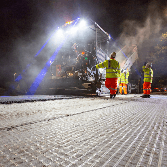Asphaltarmierungsgitter: Tensar® Glasstex® image