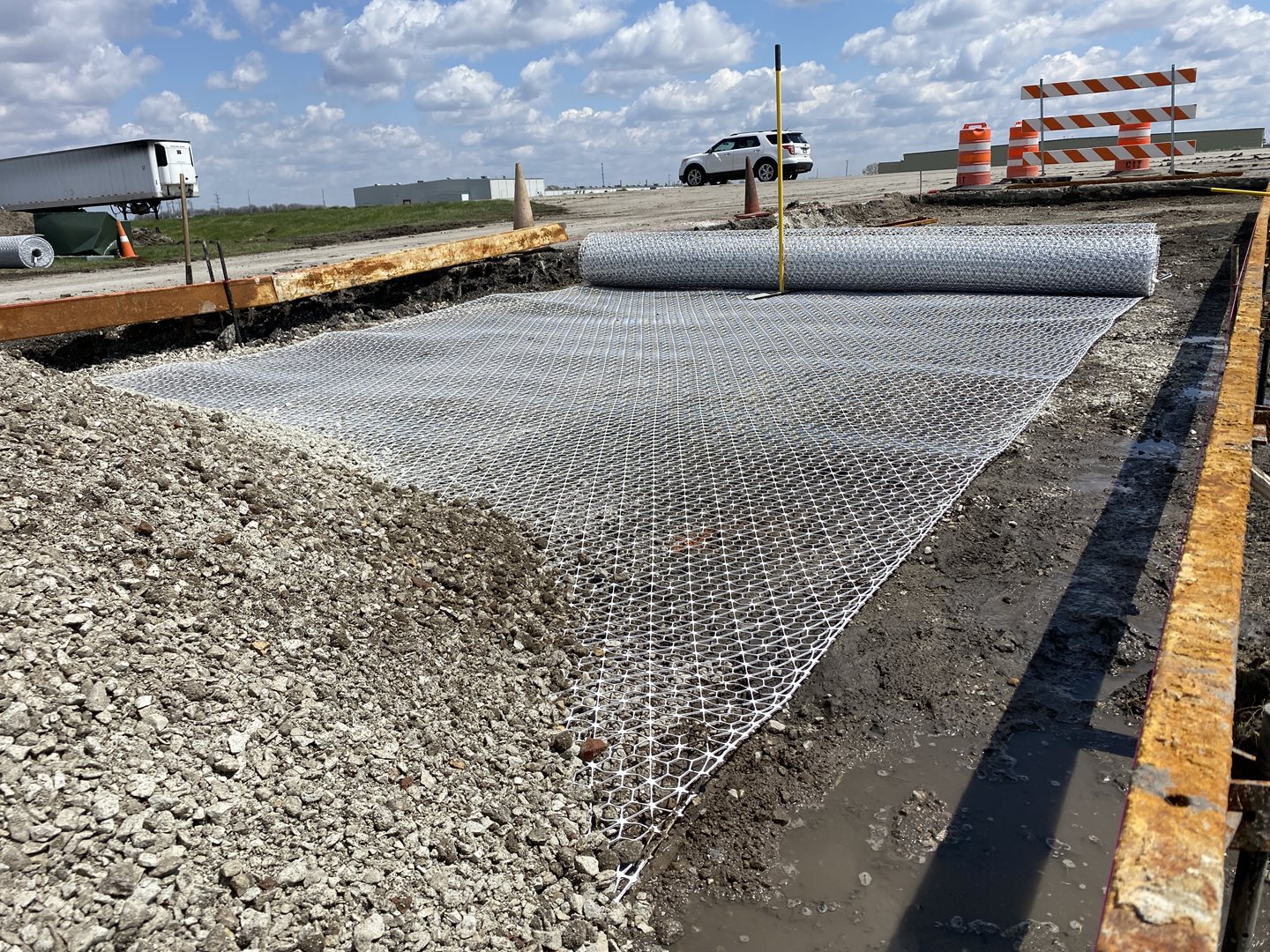 Rantoul Foods Delivery Roadway Construction image